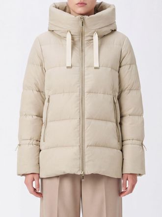 Moorer Gadia-STP Water-Repellent Knee-Length Puffer Coat with Hood