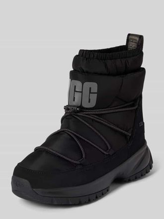 UGG Boots mit Label-Details und profilierter Sohle Modell YOSE in Black, Gr&ouml;&szlig;e 38