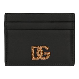 Dolce & Gabbana Dames, Accessoires, Zwart, Maat: ONE Size Leer