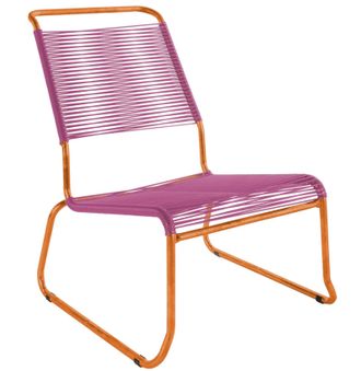 Schubiger M&ouml;bel Spaghetti-Kufen-Lounger-Hochlehner S&auml;ntis