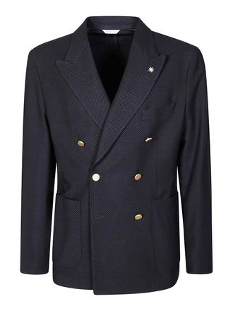 Manuel Ritz Double Breasted Gold Buttons