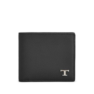 Tod's T Timeless Pebbled-leather Wallet