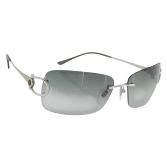 Bulgari Pre-owned Accessories, female, Gray, Size: ONE SIZE Pre-owned Vintage Sunglasses