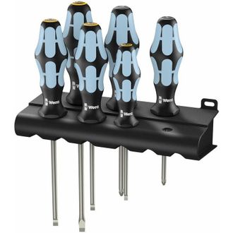 Wera Cacciaviti Fessure In Acciaio Inox / Pz, Parti 6
