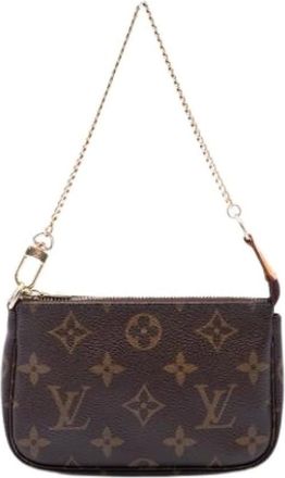 Louis Vuitton Pre-owned Mini Pochette Accessoires - - Pre-owned - Donna - Marrone - ONE SIZE