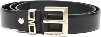Marc Ellis Cintura con logo - Nero