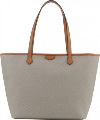 Pourchet Tassen, Dames, Grijs, ONE Size, Leer, Waves Tote Bag