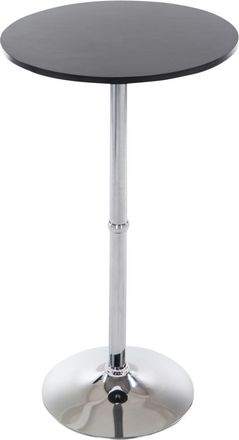 Clp Mesa alta redonda para 4 personas en Madera Negro