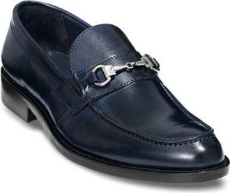 Paul Fredrick Archer Bit Loafer in Navy at Nordstrom, Size 10.5