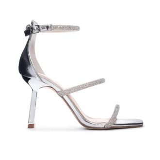 Chinese Laundry Womens Janai Sandal In Silver