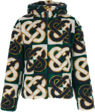 Casablanca Multicolor Logo Hooded Jacket
