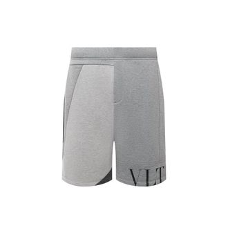 Valentino Gray Modal Mens Shorts