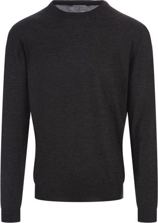 Fedeli Arg. Millionaire Pullover - Heren - Cashmere truien - Zwart - M - Kasjmier - Truien & Vesten
