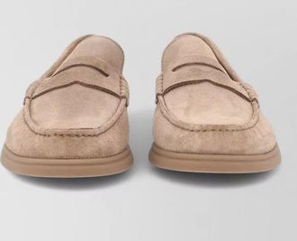 HUGO BOSS leather loafers