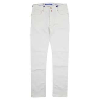 Jacob Cohen Straight Jeans, male, White, Size: W31 Straight Jeans