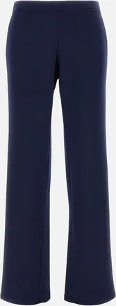 Iri&eacute; Classic Knit Sweater In Rich Blue