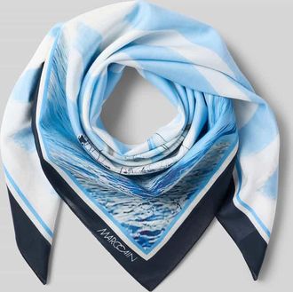 Marc Cain Schal mit Seiden-Anteil in Weiss, Gr&ouml;&szlig;e 1