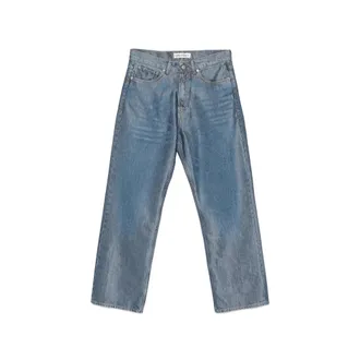 Our Legacy Faded-effect Straight-leg Jeans