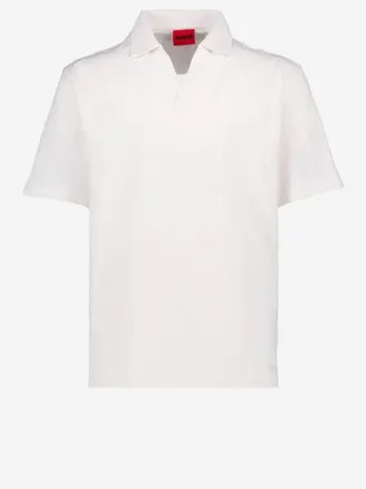 HUGO BOSS Polo de algod&oacute;n con logo de Hugo Boss