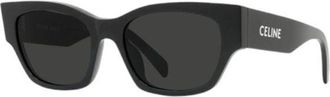 Celine Unisex Sunglasses Black Acetate Eyewear