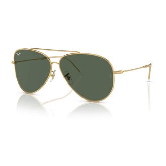 Ray-Ban Herenogen Acetaat Zonnebrillen Collectie - Heren - Zonnebrillen - Geel - 59 MM - Accessoires