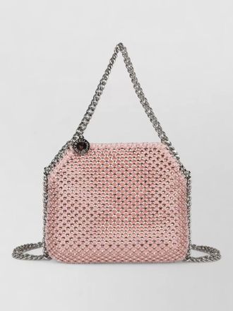 Stella McCartney shoulder bag chain strap metallic finish