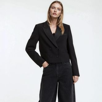 La Redoute Collections Kort spencer jasje, recht model