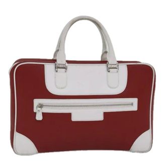 Bulgari Pre-owned Handbags, female, Red, Size: ONE SIZE Pre-owned Vintage Hand Bag