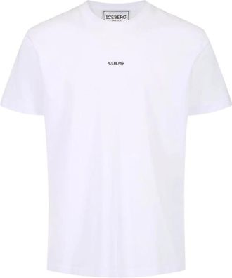 Iceberg Tee Dino - Heren - T-shirts - Wit - S - Tops