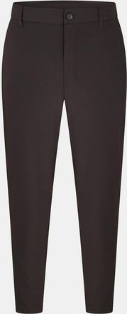 HUGO BOSS Mens Commuter Solid Patterned Tapered Chinos in Black 001 - Size Medium