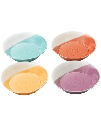 Royal Doulton 1815 Brights Pasta Bowls (Set Of 4) With $8 Credit
