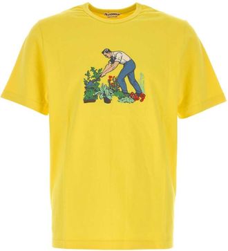 J.W.Anderson Yellow Crew Neck T-Shirt