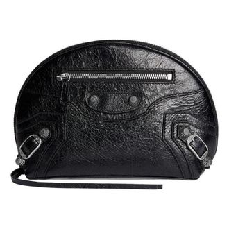Balenciaga (WMNS) Balenciaga Le Cagole Small Cosmetic Pouch Black 7636121VG9Y1000