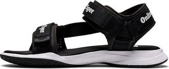 Onitsuka Tiger Ohbori Strap Sandals Black White 1183B305-001