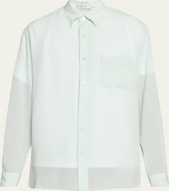 The Row Mens Bresson Cupro Shirt