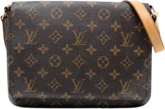 Louis Vuitton Pre-owned Cross Body Bags, female, Brown, Size: ONE SIZE Pre-owned Vintage Cross Body Bag
