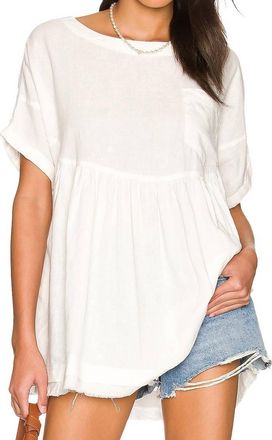 Free People Moon City Top In Ivory