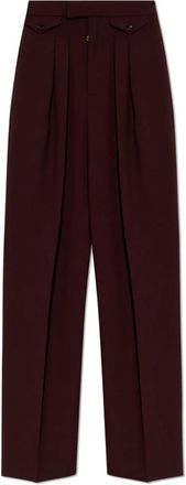 Chloé Dames, Broeken, Rood, Maat: M Katoen