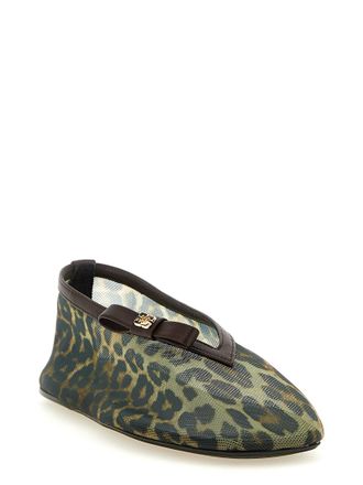 Ganni Jenny Ballet Flat - Black