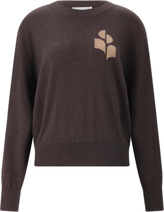 Isabel Marant Truien & Vesten, Dames, Bruin, 2Xs, Round-neck Truien