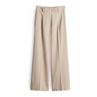 someday Catsby Soft Broek - Dames - Broeken - Beige - Maat: L Zijde
