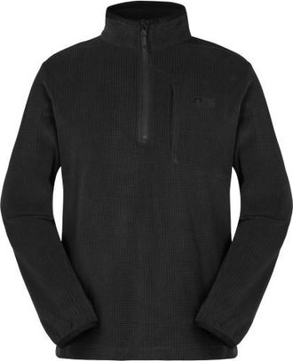 Picture Weavy 1/4 Grid Fleece Fleecepullover f&uuml;r Herren | schwarz