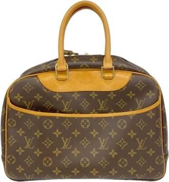 Louis Vuitton Pre-owned Handbags, female, Brown, Size: ONE SIZE Pre-owned Vintage Canvas Handbag
