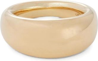 Sidney Garber Anello French Dome in oro giallo 18 carati