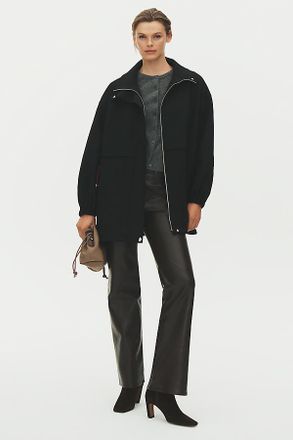 Joe's Petite Faux Leather High Rise Bootcut Jeans