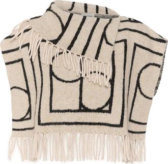 Soaked In Luxury Sciarpa triangolare Hedaya - - Accessories - Donna - Beige - ONE SIZE