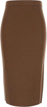 Max Mara Mujer, Faldas, Marr&oacute;n, Talla: M