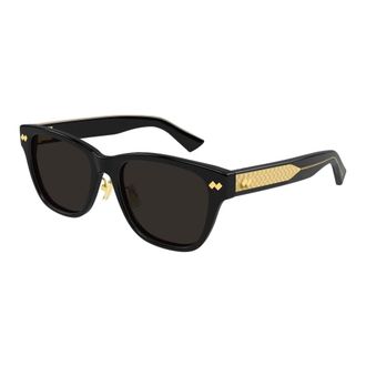 Bottega Veneta Sunglasses, unisex, Black, Size: 55 MM Oversize Sunglasses