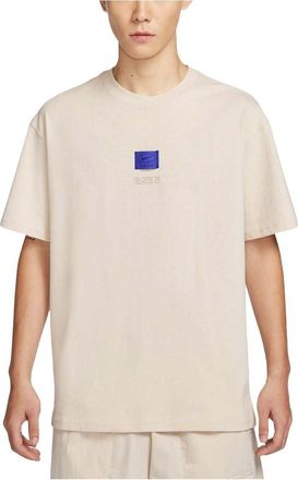 Nike Sportswear Label T-Shirt Asia Sizing Light Brown FZ5393-104