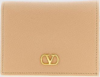 Valentino Garavani Portafoglio VLogo Signature Valentino Garavani in pelle a grana
